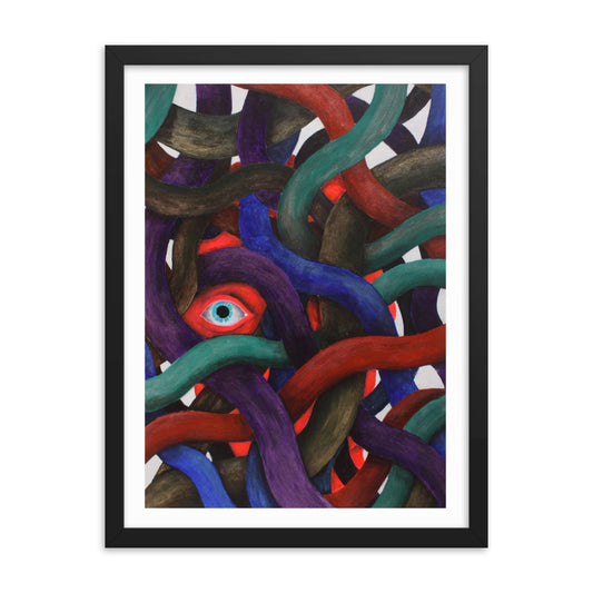 Ocultx Framed poster
