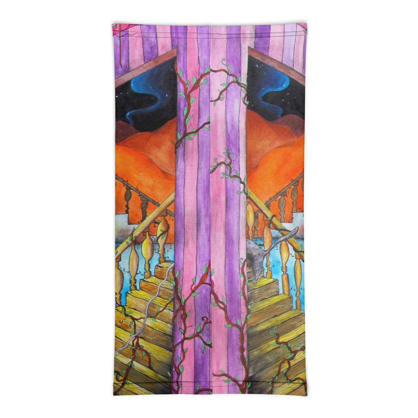 Stairs Neck Gaiter