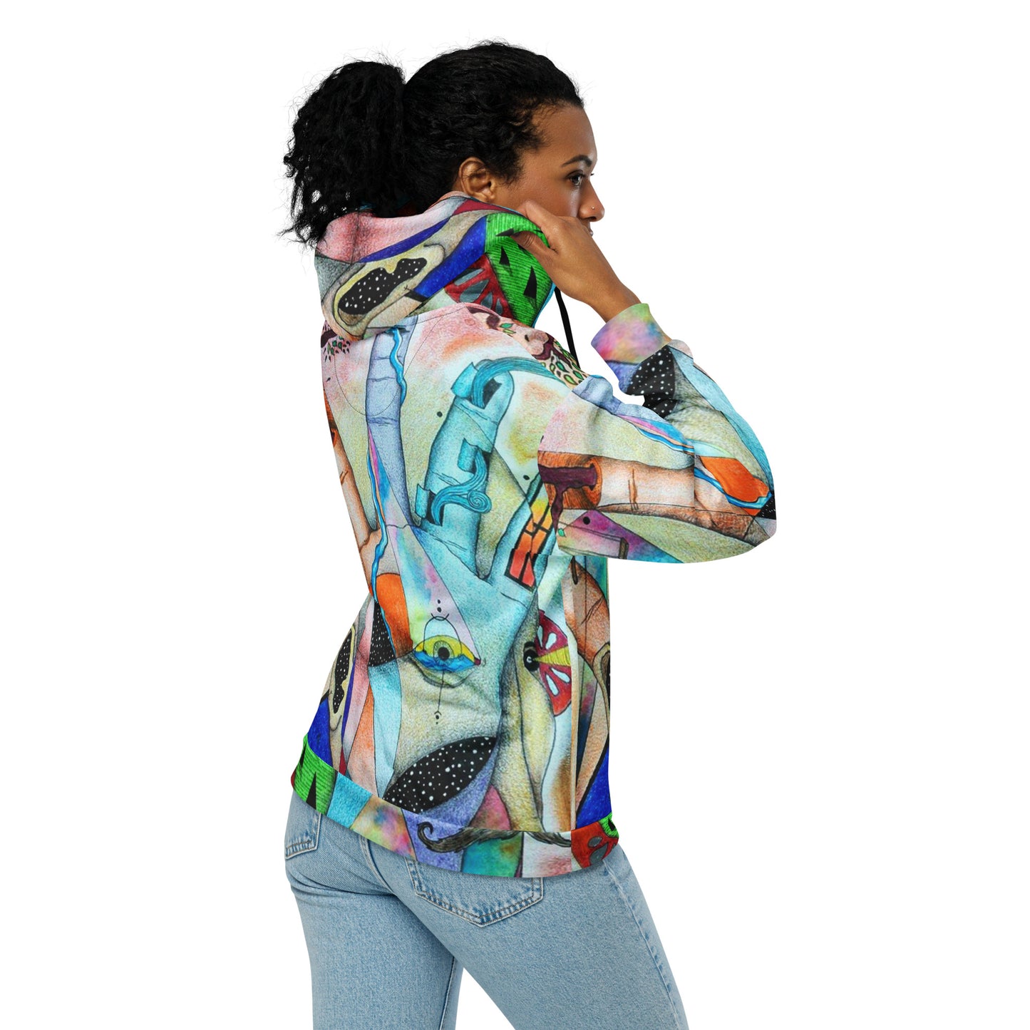 Elemental zip hoodie