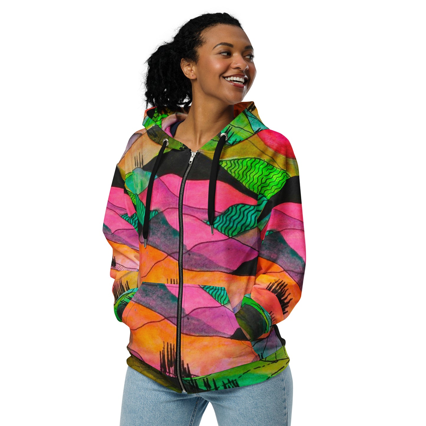 Dreams zip hoodie