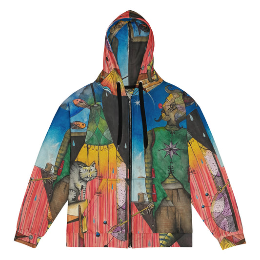 The wait zip hoodie