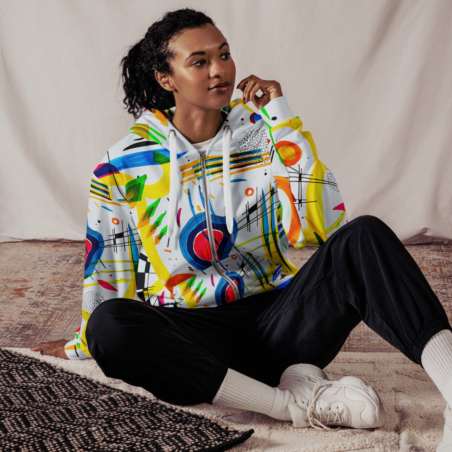 Stellar zip hoodie