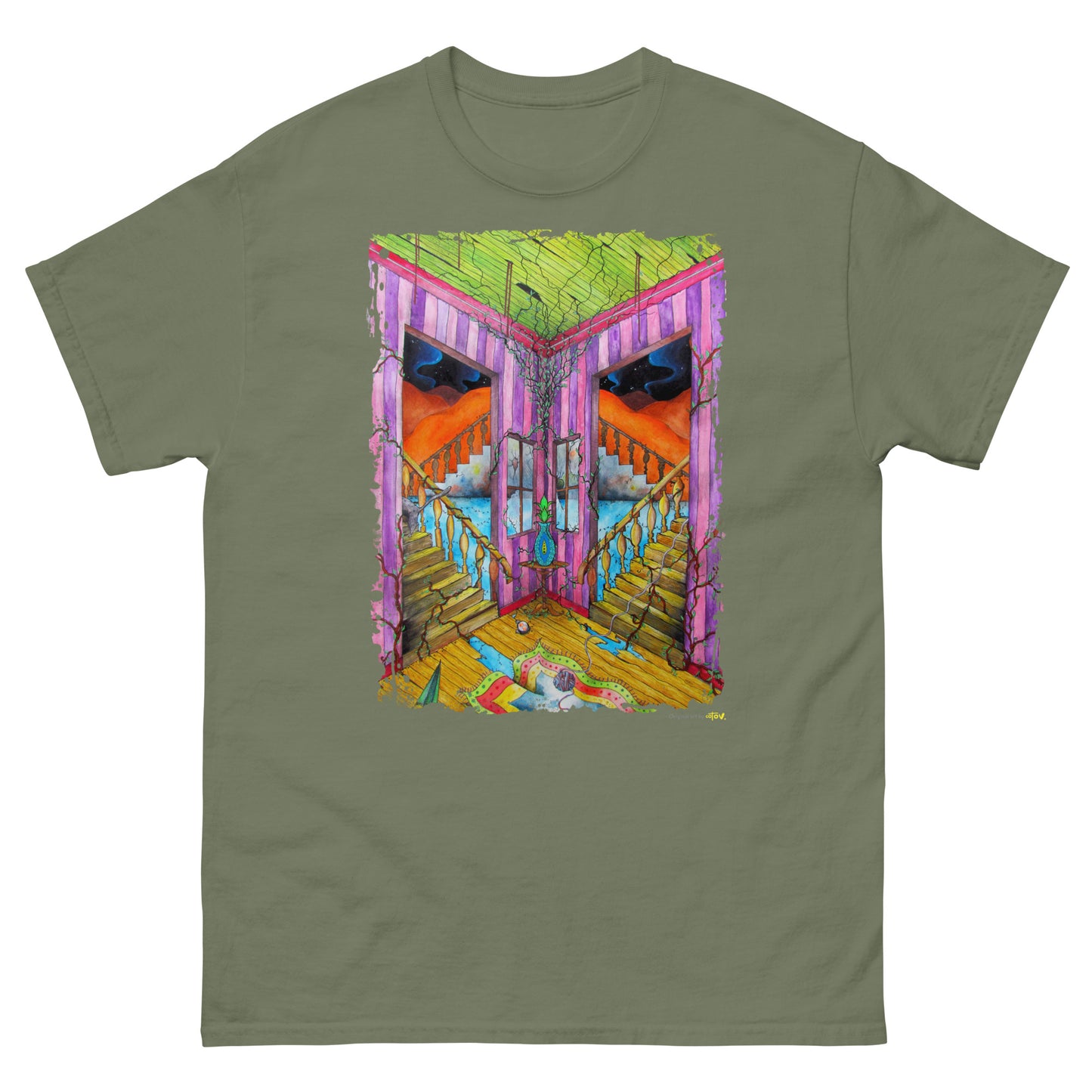 The stairs classic tee